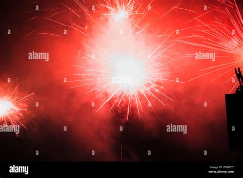 Photography of fireworks at night Stock Photo - Alamy