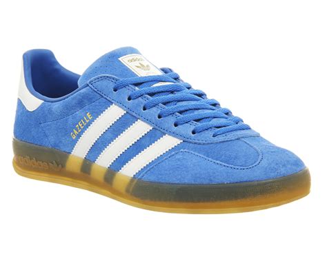 adidas Suede Gazelle Indoor in Blue for Men - Lyst