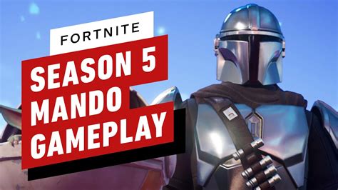 IGN Video - Fortnite Season 5 Mandalorian Skin Gameplay | The ...