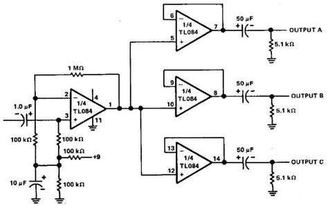 Audio Buffer Circuit Diagram