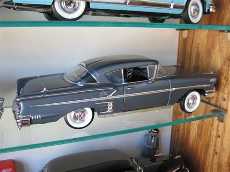 1958 Chevy Impale in metallic Blue/Gray. From my personal collection ...