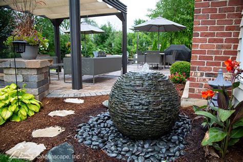 Backyard Fountain Ideas | Patio Ponds and Fire Fountains