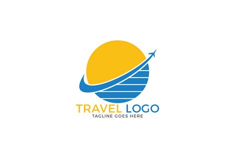 Travel agency logo design