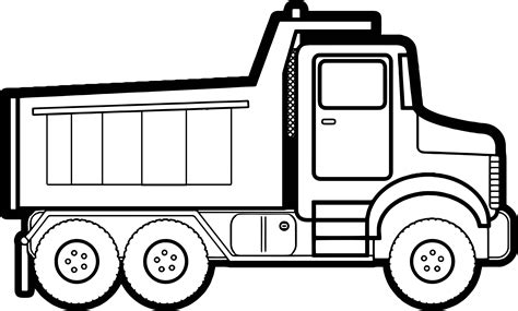 Camion Truck Coloring Page For Kids Transportation Coloring Pages ...