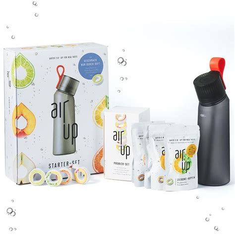 Das air up® Starter-Set (Trinkflasche + Duft-Pods für 25 Liter ...