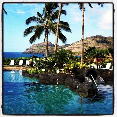 Marriott Kauai Lagoons Pool | Lagoon pool, Kauai, Hawaii travel