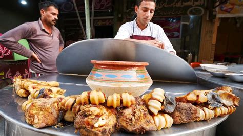 Endless GUJRANWALA STREET FOOD Breakfast!! Hareesa, Doodh Patti ...