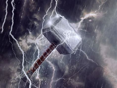 Mjolnir is charging, Alex Manaev | Mjolnir tattoo, Thor comic art, Pop ...