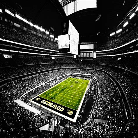 Dallas Cowboys Football Stadium Digital Art by Brian Reaves