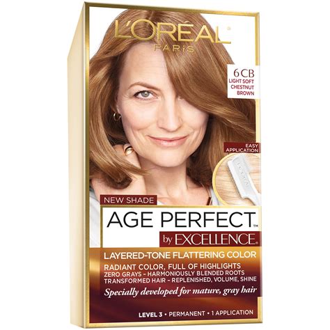 L'Oreal Age Perfect Hair Colour Chart