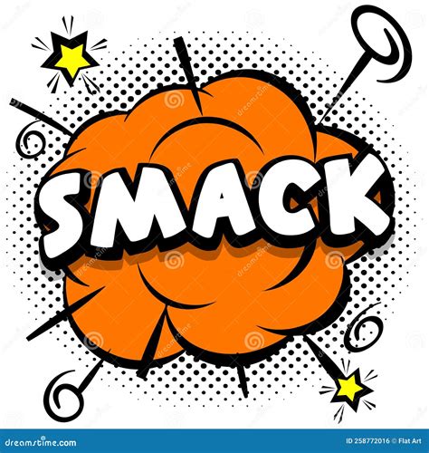 Funny Smack Draw Cartoon Vector | CartoonDealer.com #245253909