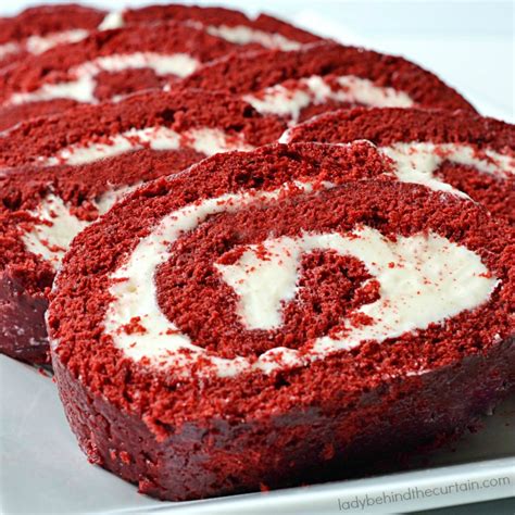 Red Velvet Cake Roll