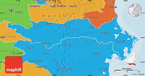 Political Map of Rovigo