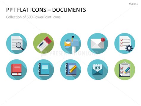 Flat Design - Icons Collection | PowerPoint Templates | PresentationLoad