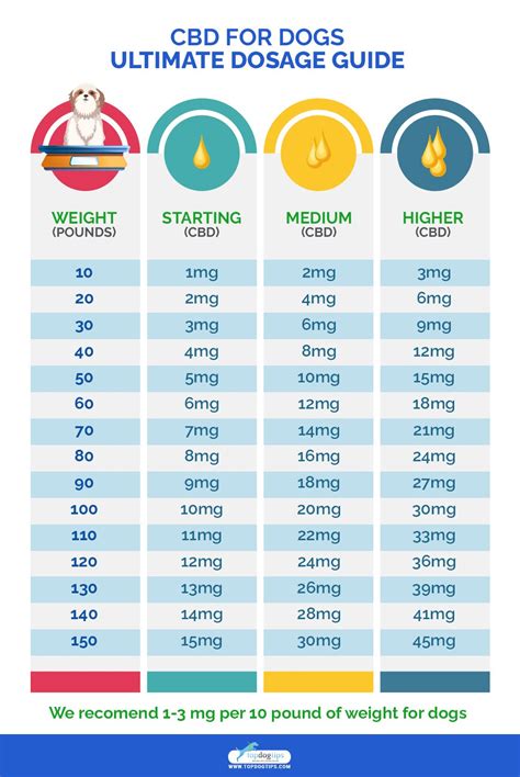 How Much CBD Dosage for Dogs you Should Give (Dosing Chart Guide)