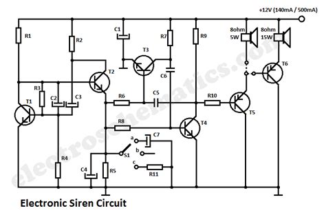 Electronic Siren Circuit