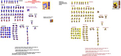 SRB2 CLASSIC SONIC SPRITE SHEET by ThomasTheHedgehog888 on DeviantArt