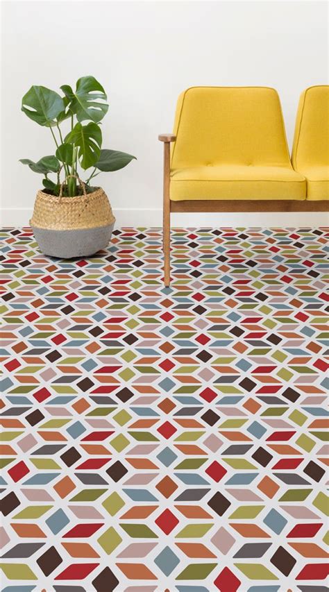 retro vinyl flooring patterns - Bronwyn Scarbrough