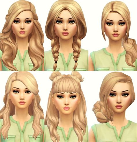 Sims 4 Maxis Match Facial Hair Cc