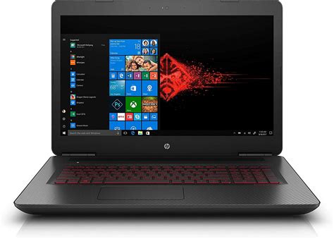 HP OMEN 17-W295MS 17" Gaming Laptop i7-7700HQ 1TB HDD 256GB SSD 16GB ...