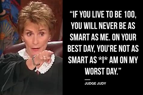 9 Soul-Crushing Judge Judy Quotes