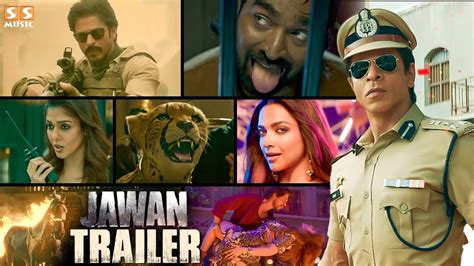 Jawan | Official Tamil Trailer | Shah Rukh Khan | Atlee | Nayanthara ...