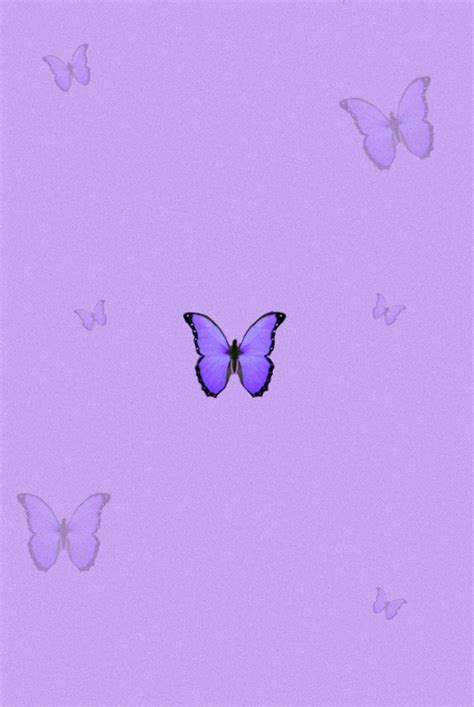 Aesthetic Butterfly Purple Wallpapers - Wallpaper Cave