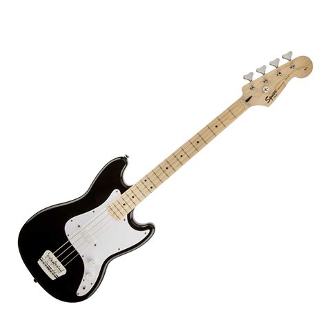 Fender Squier Bronco Bass Guitar short scale bass guitar Black Gloss ...