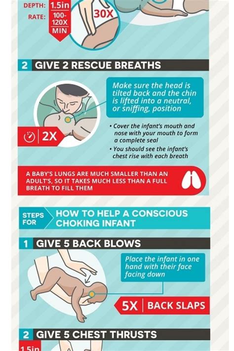 The Ultimate CPR Cheat Sheet/Guide For Adult Child Infant & Pet | CPR ...