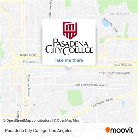 How to get to Pasadena City College by bus or light rail?