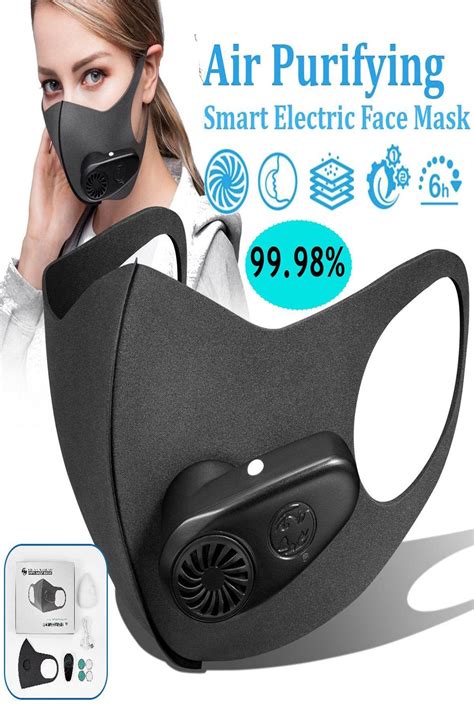 In 12 Hours Free Shipping Air Purifying KN95 Smart Electric Dust Mask ...