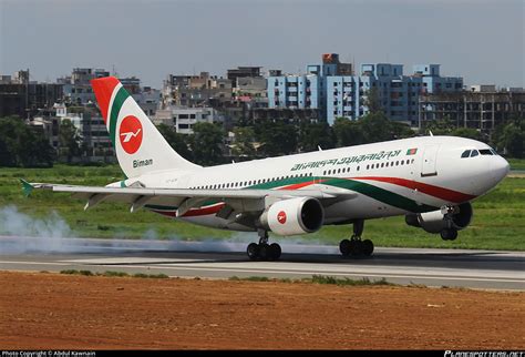 S2-ADK Biman Bangladesh Airlines Airbus A310-324 Photo by Abdul Kawnain ...