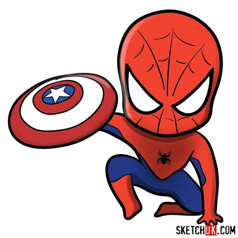 Top 32+ imagen kawaii chibi spiderman - Abzlocal.mx