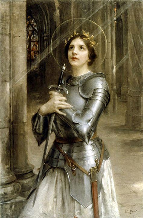 Joan of Arc Painting by Charles-Amable Lenoir - Pixels