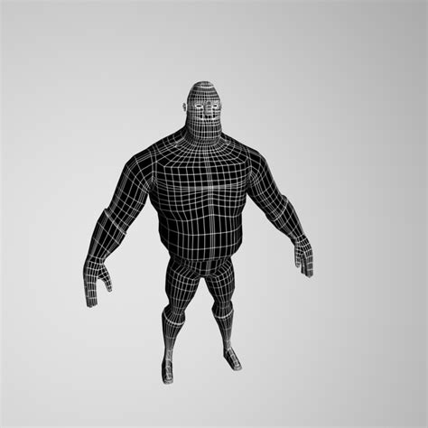 3d model of mr incredible