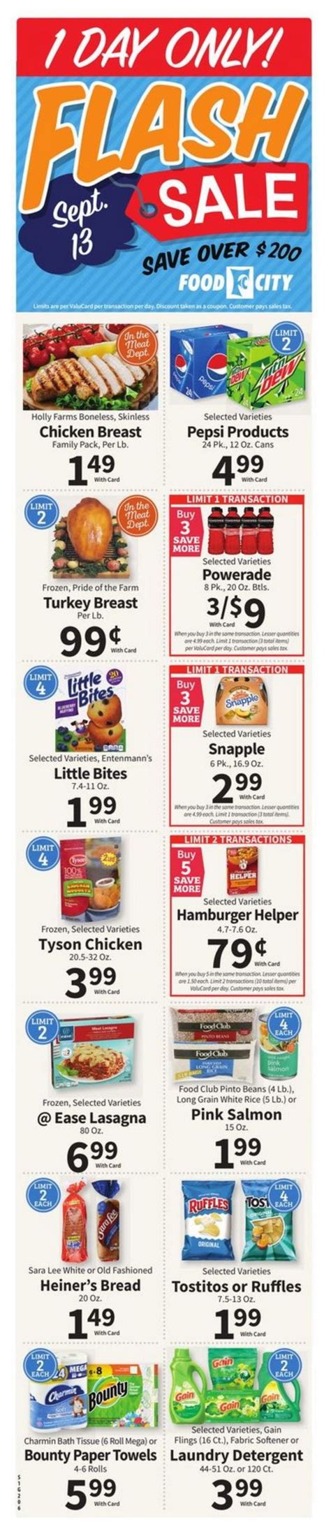 Food City Weekly Ad Sep 11 – Sep 17, 2019