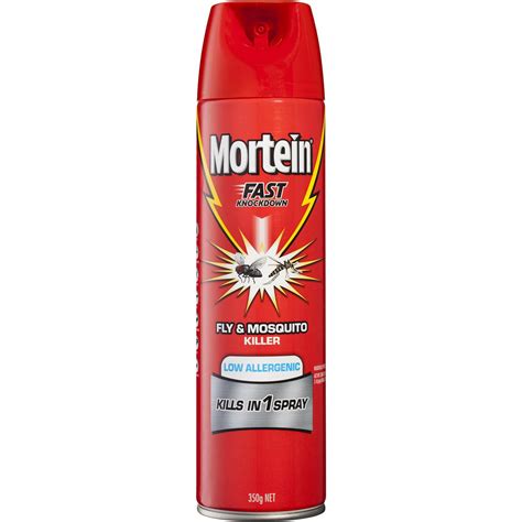 Mortein Insect Spray Low Allergenic Fly & Mosquito Killer 350g | Woolworths