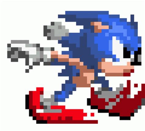 sonic running sprite gif - bibleprojectorsoftwarefreedownload