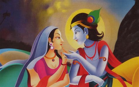 Radha Krishna Painting Images Hd