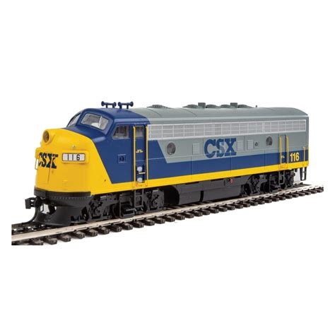 Walthers Mainline HO F7A CSX "YN2" w/ DCC & Sound - Spring Creek Model ...