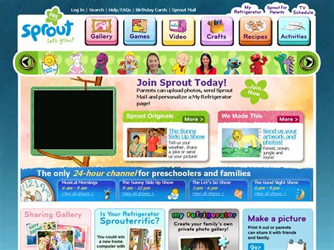 Pbs Kids Sprout Super Sproutlet Show