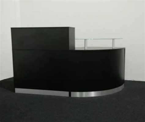 WHITE RECEPTION DESK Office Reception Table Curved Reception Desk Table ...