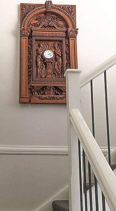 RMS Titanic Grand Staircase clock + cherub. Museum-quality replicas ...