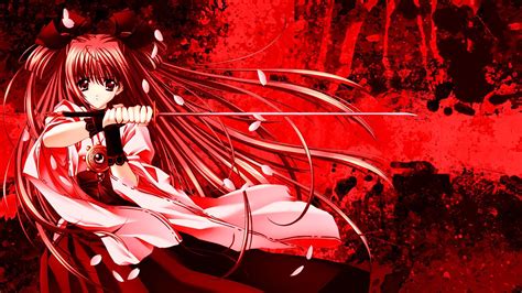 Red Anime PC Wallpapers - Wallpaper Cave