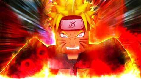 Awakening my 9 TAILS Jinchuriki Cloak in Naruto Roblox - YouTube