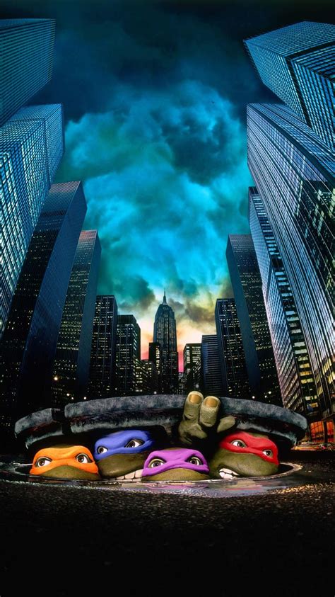 Teenage Mutant Ninja Turtles (1990) Phone Wallpaper | Moviemania ...