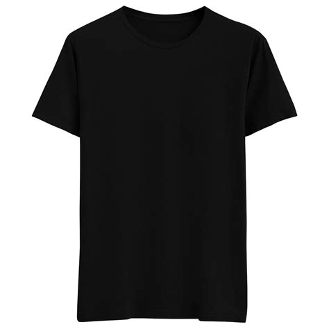 Buy Black T-Shirt - 100% Cotton Plain T-Shirt - filmyvastra.com