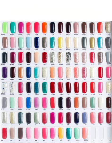 The Best Opi Gel Nail Colors Chart - Home, Family, Style and Art Ideas