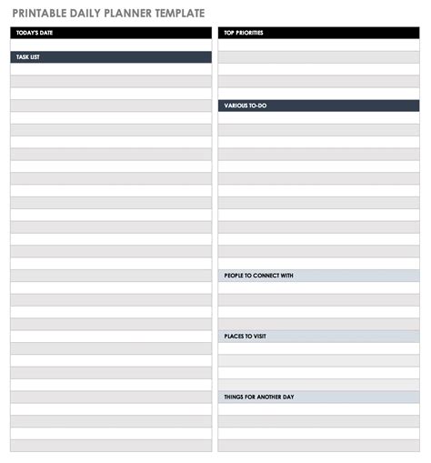 Free Daily Work Schedule Templates | Smartsheet