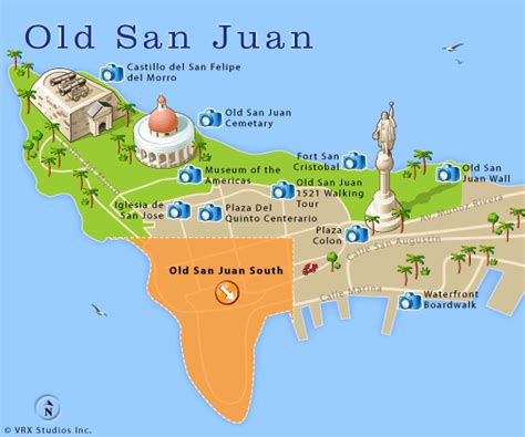 San juan puerto rico map - kidssapje